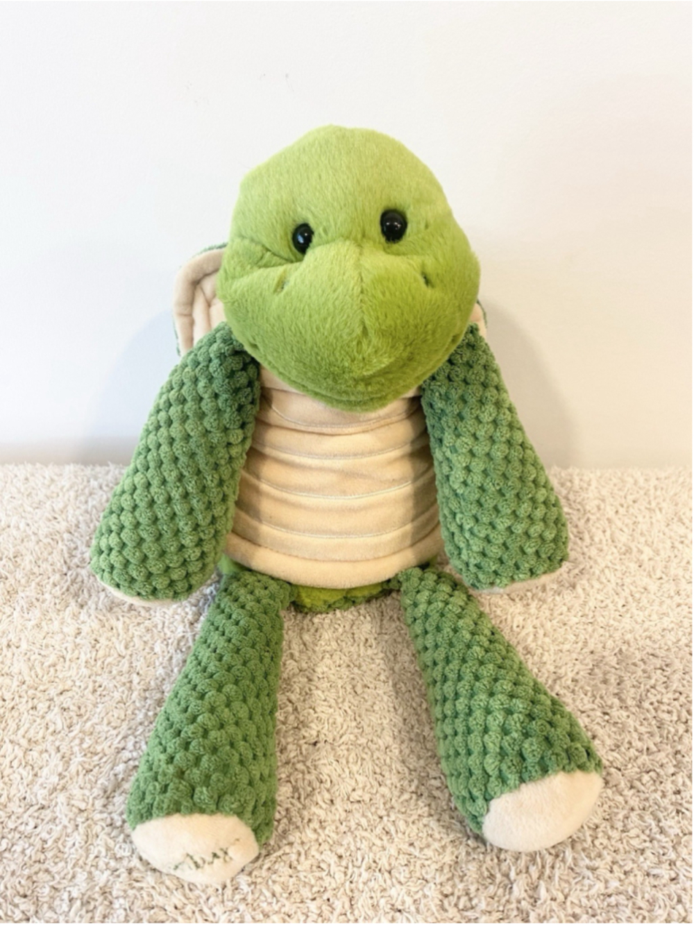 Retired Scentsy Buddy Twiggy Turtle Plush Removable Shell